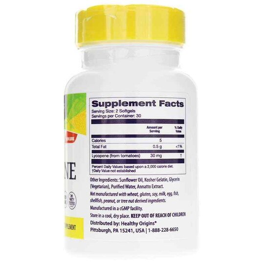 Lycopene 15 Mg, HLO